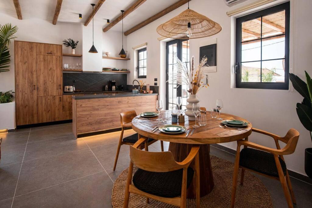 Casacarma Iii, Private Pool, Boho Design, Central ラクハニア エクステリア 写真