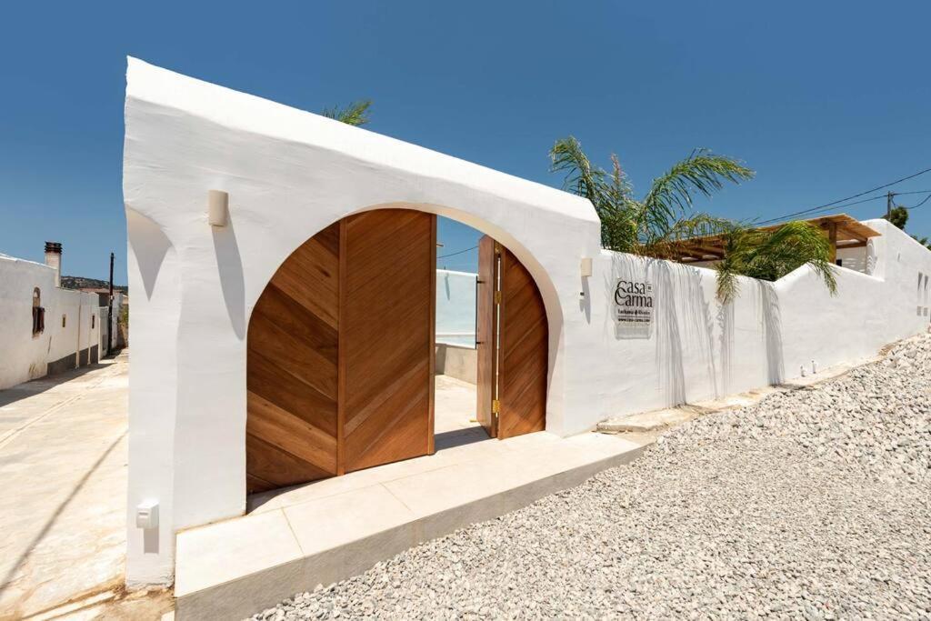 Casacarma Iii, Private Pool, Boho Design, Central ラクハニア エクステリア 写真